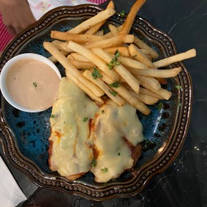 Milanesa de pollo