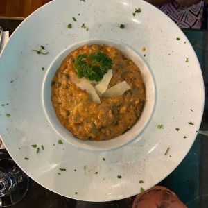 Risotto de Tasajo de Pollo y Guandu 