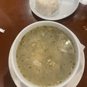 Sancocho con arroz