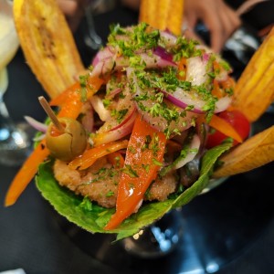 Ceviche frito