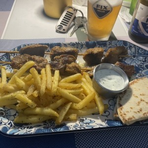 Especiales - Souvlaki Psaronefri