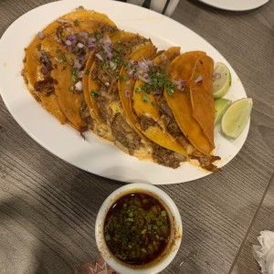 Orden de tacos de birria