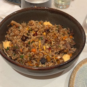 Arroz Salteado de Pato