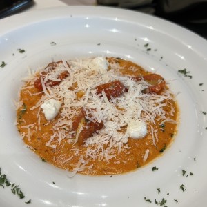 RISOTTO TOMATE CONFIT Y QUESO DE CABRA