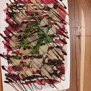 carpaccio de carne 