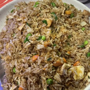 ARROZ FRITO CON POLLO