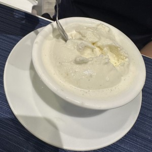 Helado de coco