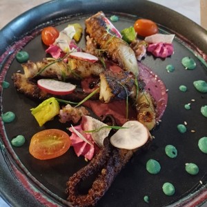 Pulpo a los Olivos