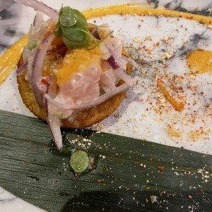 Entretiempos - Patacones Cevicheros