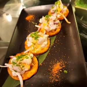 Entretiempos - Patacones Cevicheros ?