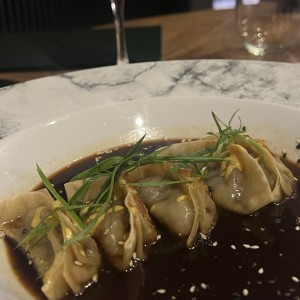 Gyozas de puerco