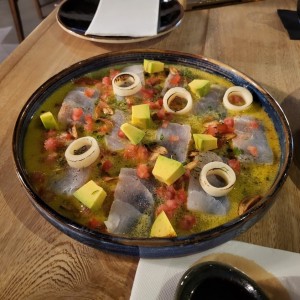 Tiradito de corvina