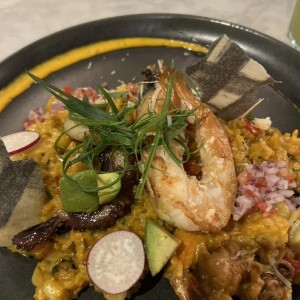 Arroz con mariscos 