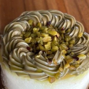 Chessecake de pistacho