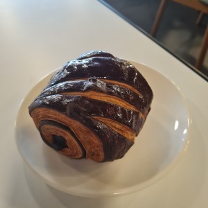 Croissant de brownie