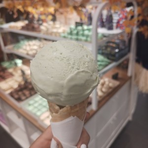 Helado de pistacho