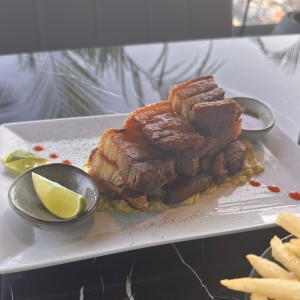 Pork belly Chicharron