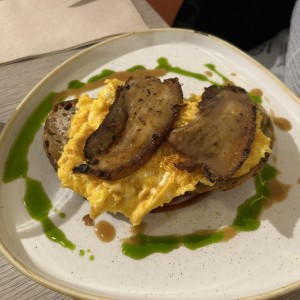 BRUNCH - PORK BELLY TOAST