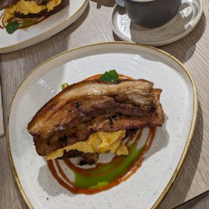 BRUNCH - PORK BELLY TOAST