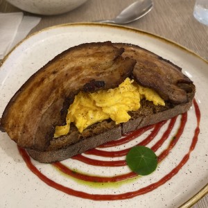 BRUNCH - PORK BELLY TOAST