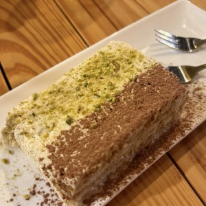 Tiramisú pistacchio
