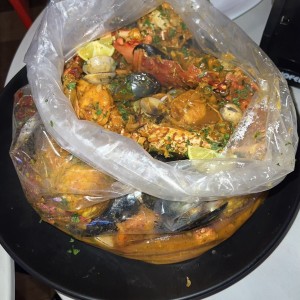 Cartucho de mariscos