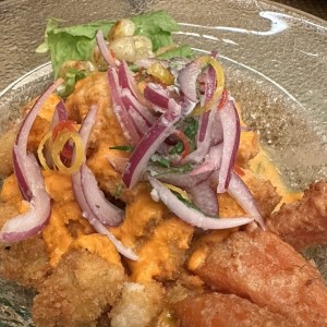 Ceviche frito