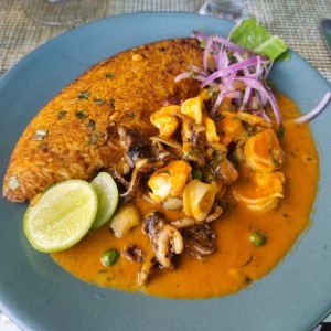 Tacu Tacu De Mariscos