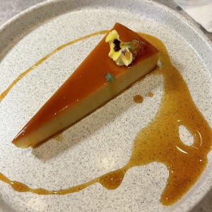 Flan de la casa