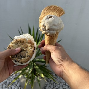 NYcoonies de chocochips y Gelato de temporada