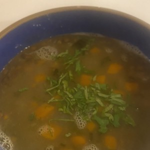 Sopa de lentejas