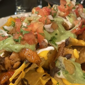 Nachos de pollo