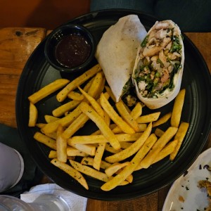 Plato Fuerte - Wrap de Pollo