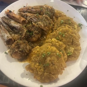 Mariscos - Langostinos al Ajillo