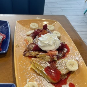 Strawberry Banana French Toast