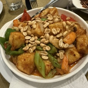 Vegetariano - Tofu salteado