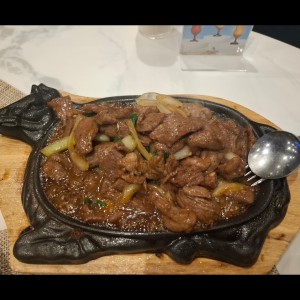 Carnes - Filete salteado Sizzling