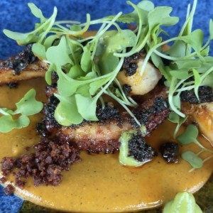 Pulpo al Romesco