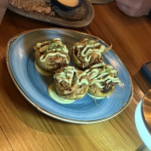 Patacones de Pernil Asado