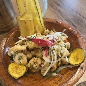 Ceviche frito 