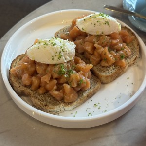PLATITOS LIGEROS - Salmon Toast