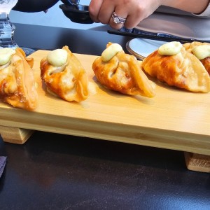 Gyozas de Pollo o Cerdo y Vegetales