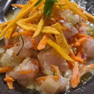 Ceviche de Corvina Al estilo Aya La Vida (GF)