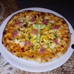 pizza de langosta