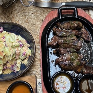 Ribeye Nacional a la parrilla Pa los birriosos de la carne (GF)