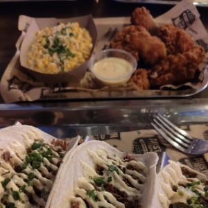 Starters - Chicken + Tenders Street Tacos