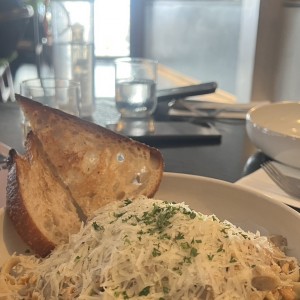 Mushroom Cashews Alfredo