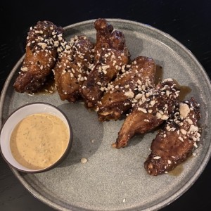 Hawaiian Wings & Kimchi Ranch