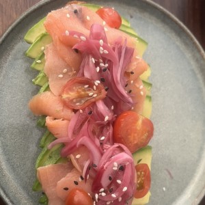 Salmon Tartine