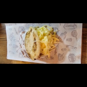 Arepas - Arepa Chuleta Ahumada
